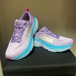 Hoka Bondi 8 Women’s Sneaker size 10.5.  Worn 3 times!